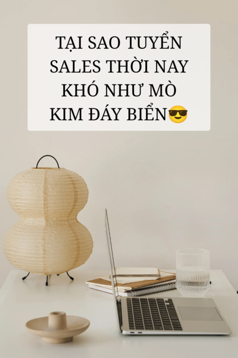 TẠI SAO TUYỂN SALES THỜI NAY KHÓ NHƯ MÒ KIM ĐÁY BIỂN? 😎
