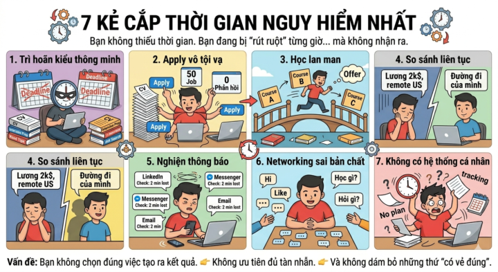 7 KẺ CẮP THỜI GIAN NGUY HIỂM NHẤT