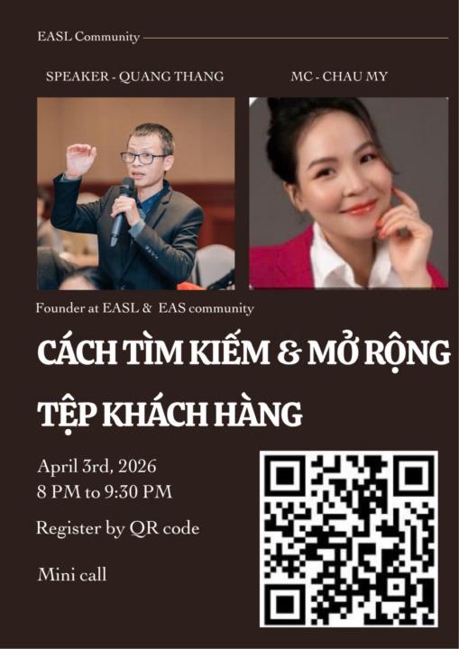 MINI CALL : CÁCH TÌM KIẾM VÀ MỞ RỘNG TỆP KHÁCH HÀNG PHẦN 3