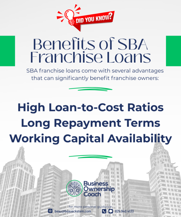 Benefits of SBA Franchise Loans