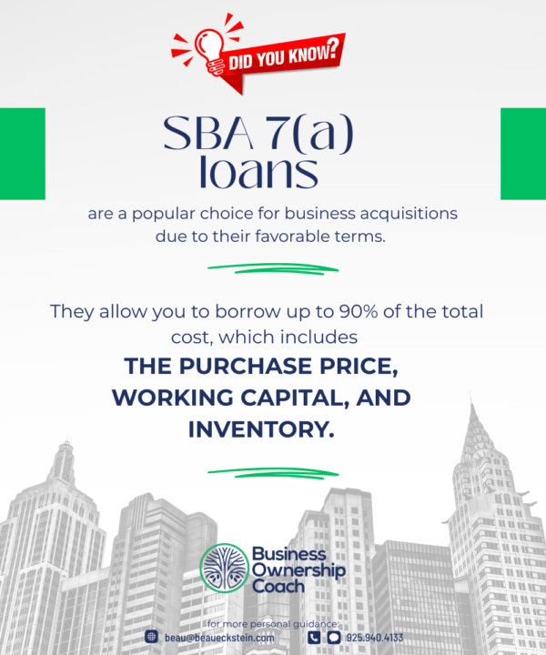 SBA 7a Loans