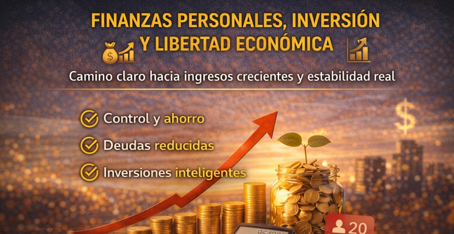 Finanzas, inversión y libertad económica 💰