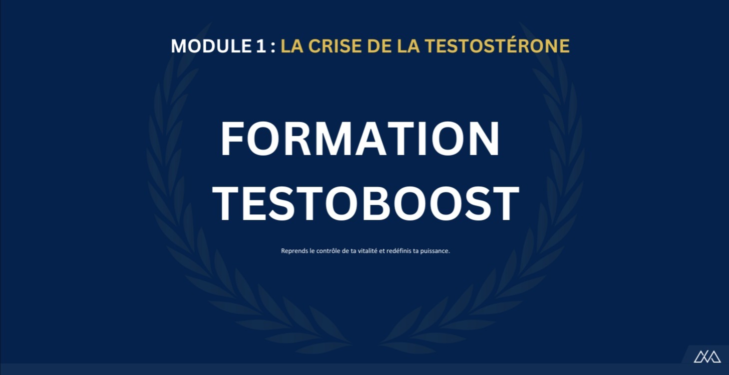Formation TestoBoost