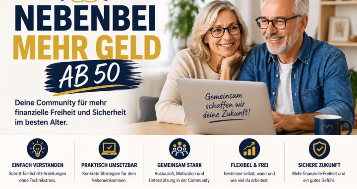 Nebenbei mehr Geld ab 50