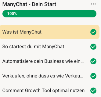Level 2 - ManyChat