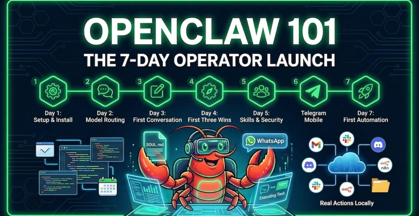 OPENCLAW 101: THE 7-DAY OPERATOR LAUNCH