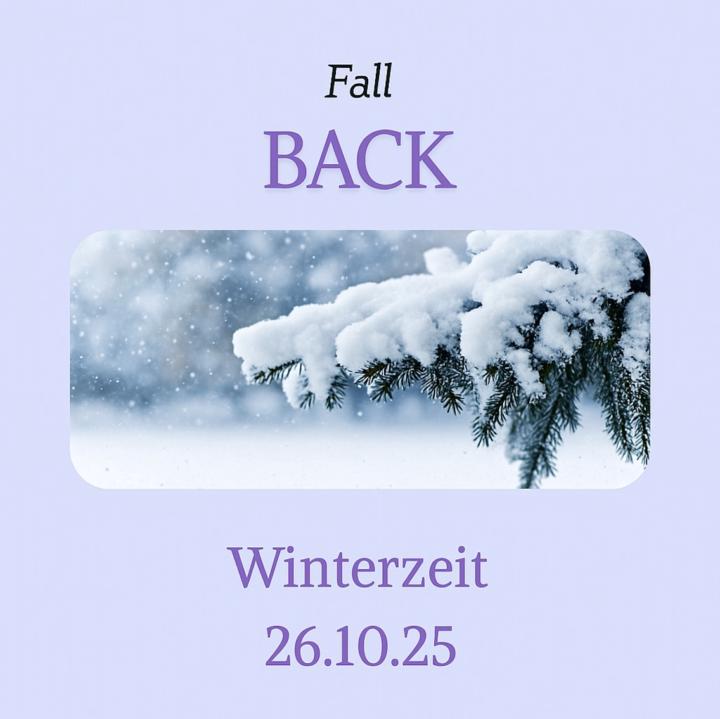 Zeitwechsel Sommer->Winter