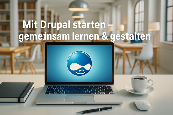 Mit Drupal CMS starten ...