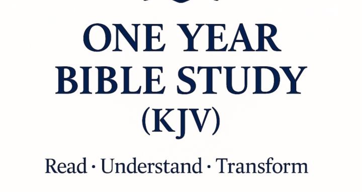 One Year Bible Study (KJV)
