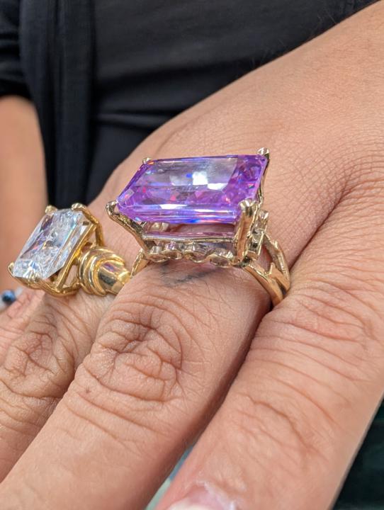 The sideways emerald cut and my faith