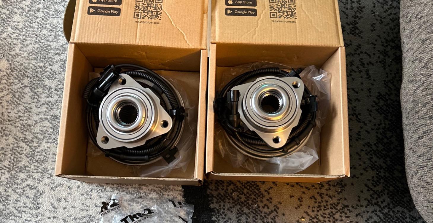 Wheels bearing and tie rod