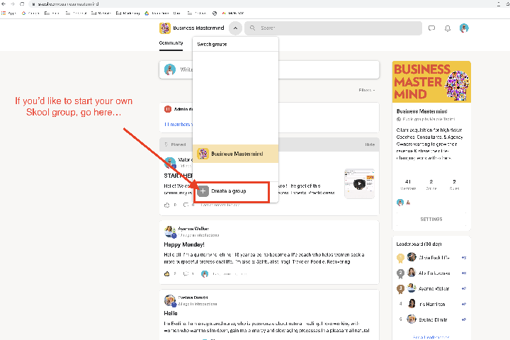 HAVE YOU STARTED YOUR OWN SKOOL GROUP YET?
