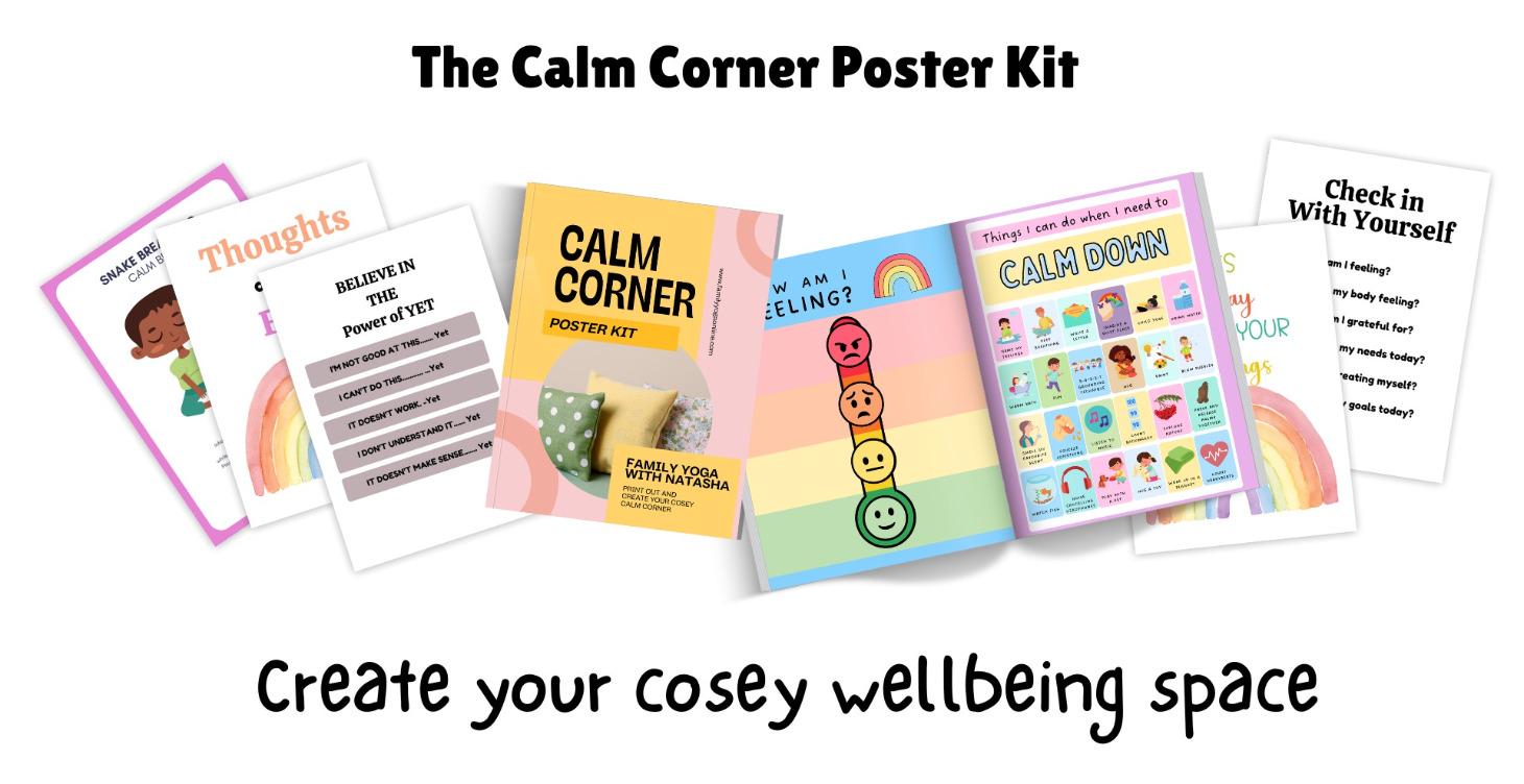 Calm Corner Poster Kit