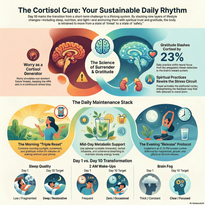 Day 10 of the Cortisol Cure Challenge just dropped.