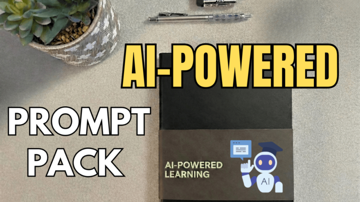 New Title in the Classroom: AI-Powered Learning Journal Prompt Pack