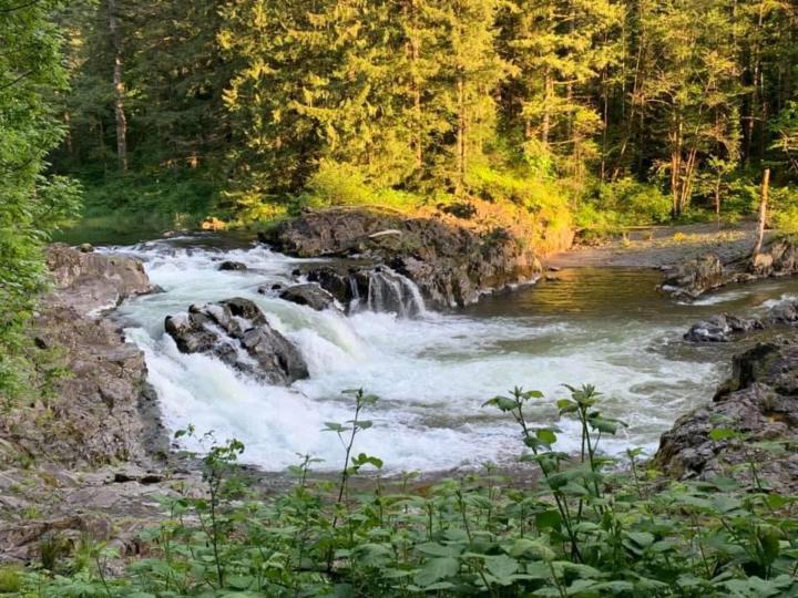 Water Falls in Clark County Washington