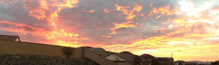Sunset in Southern California