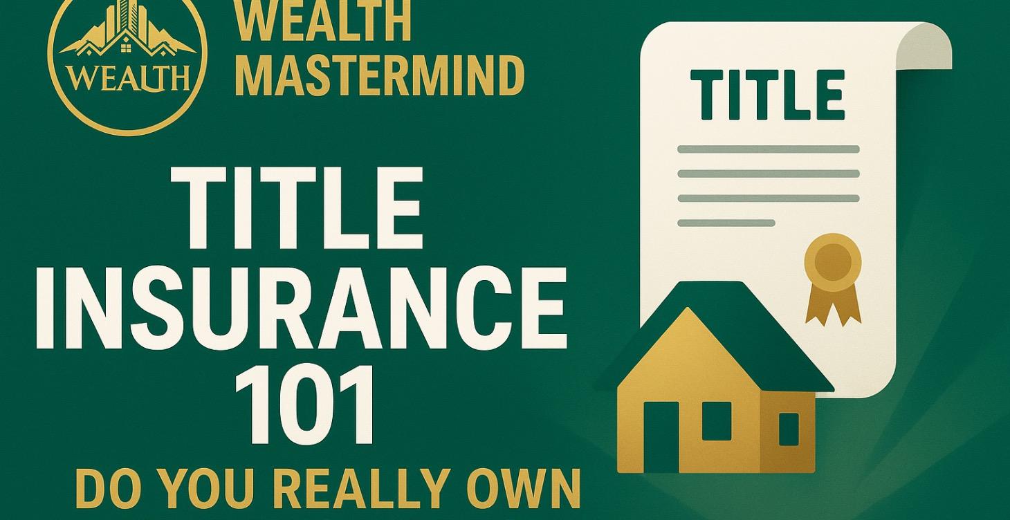 Do you Really Own your Property? Title 101