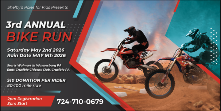 Annual benefit bike run