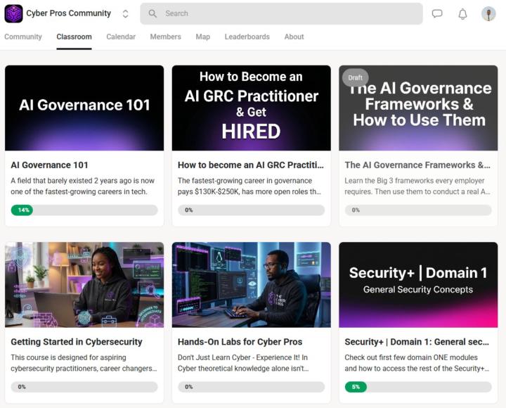 🚨 New FREE Course Inside the Cyber Pros Community