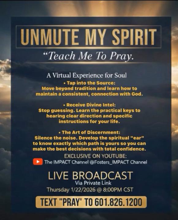 Unmute My Spirit: Teach Me To Pray