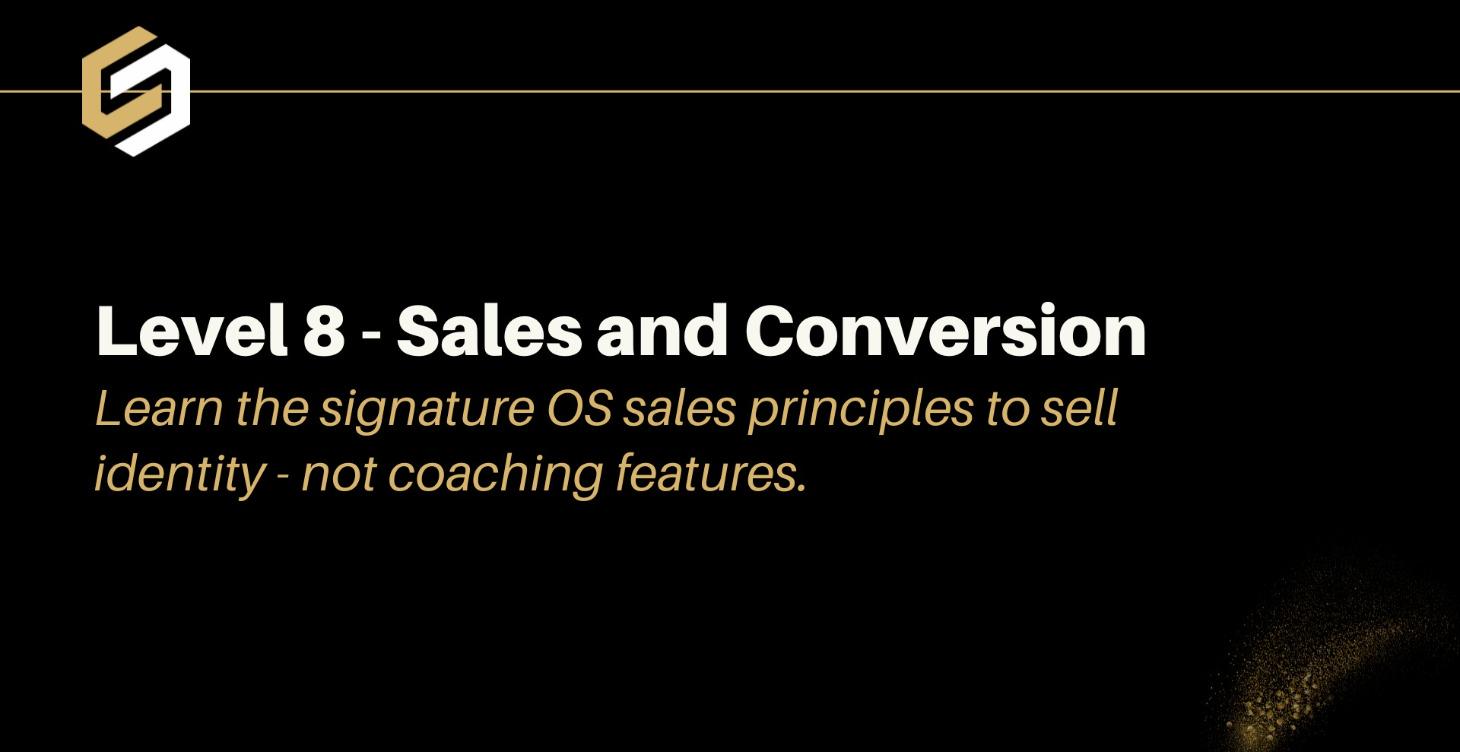 Coach Creator OS - Level 8