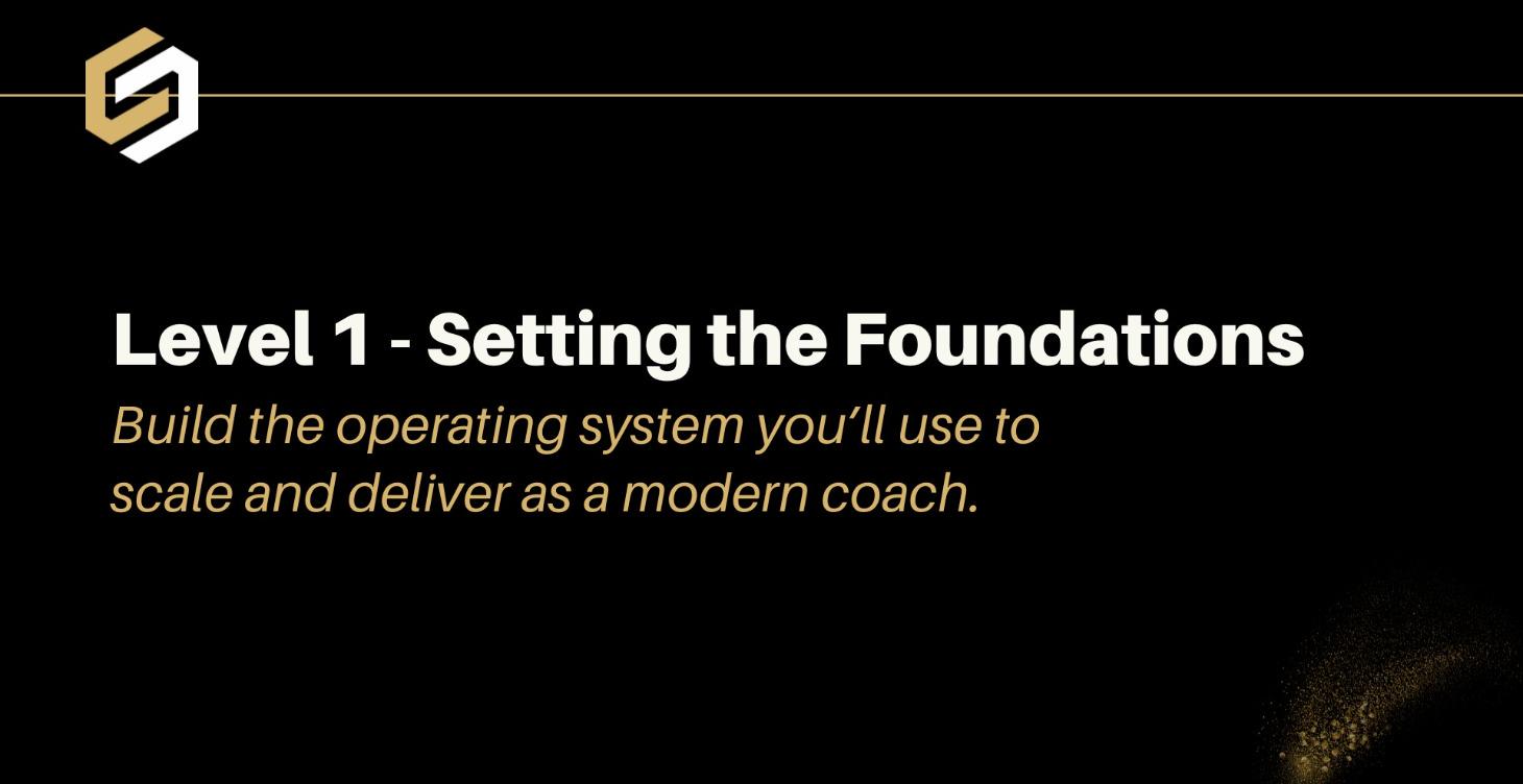 Coach Creator OS - Level 1