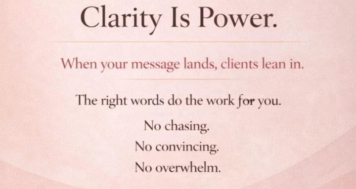 Knowing without noise ✨