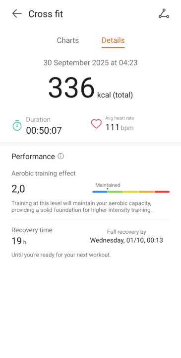 Workout routine 
