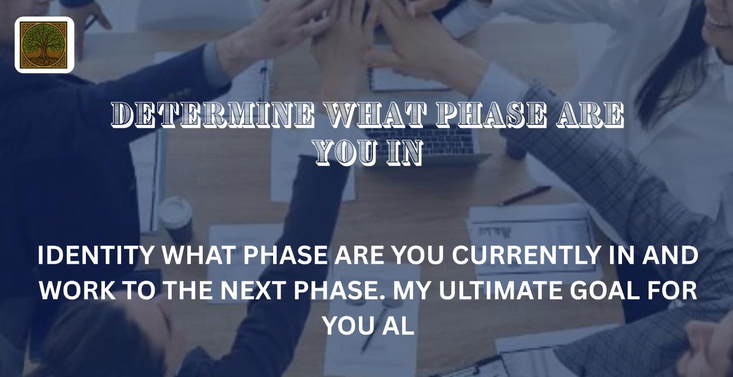 Determine What Phase Are You In
