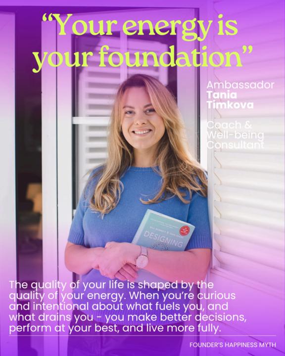 Founder's Happiness Myth - tips on how to bring more joy and calm in our lives