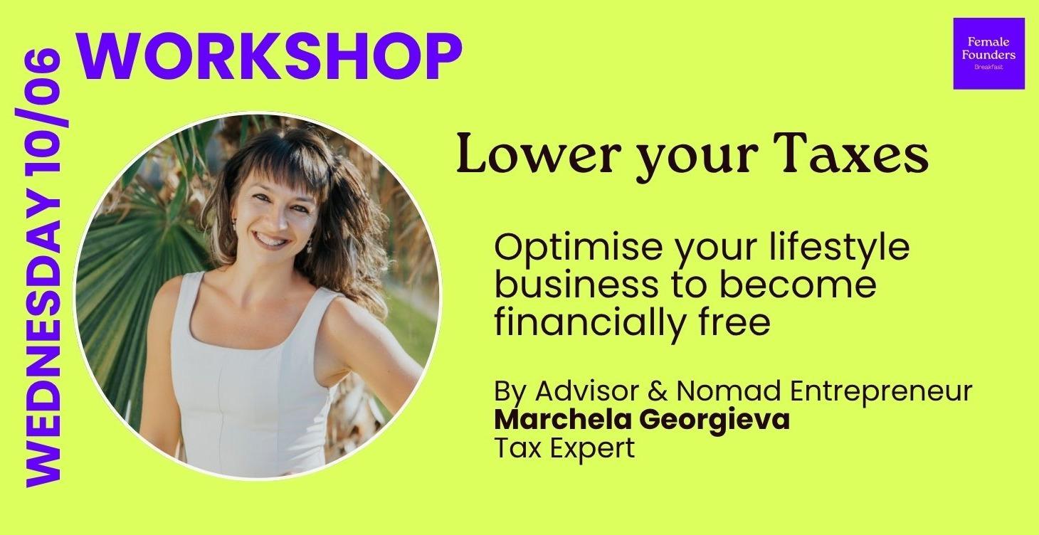 Lower your taxes, keep more of what you earn