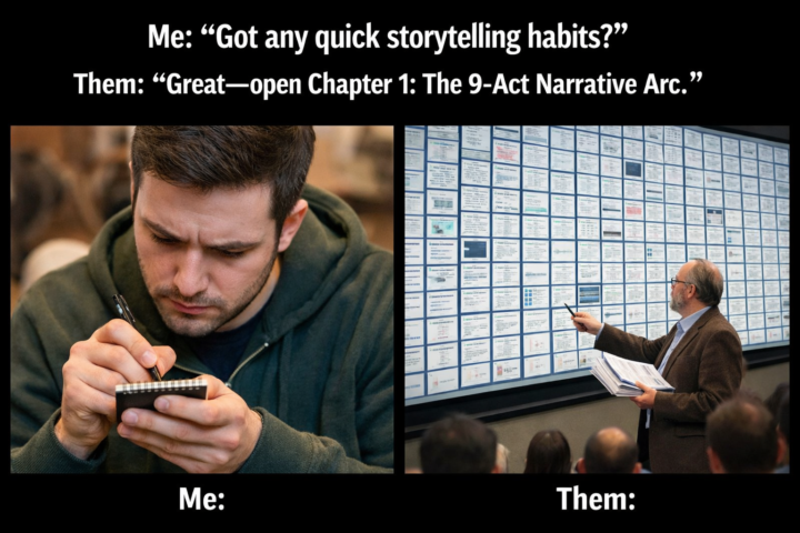 Can you share very simple storytelling tips that can be used right away?