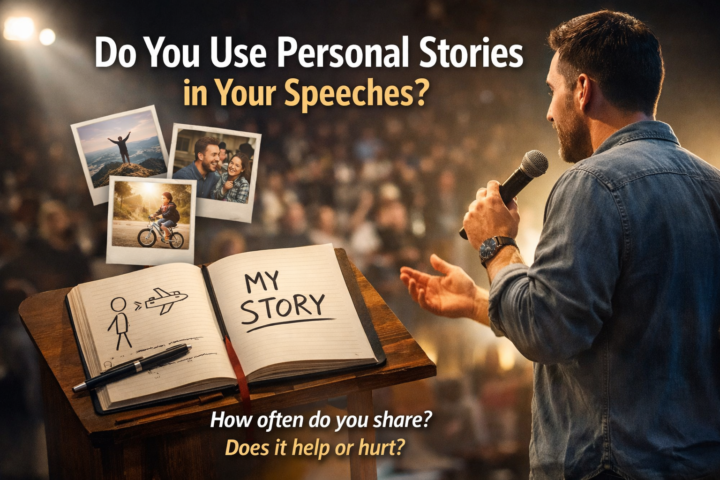 Using personal stories in public speaking