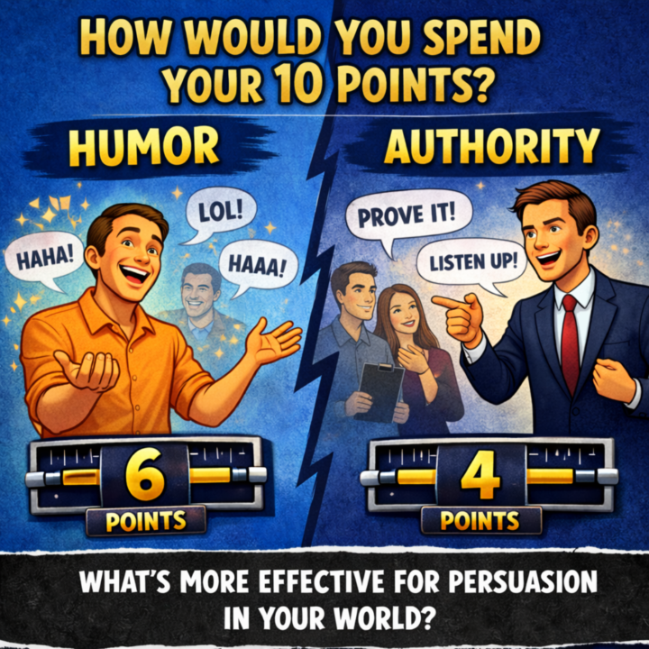 THIS OR THAT: Humor or Authority?