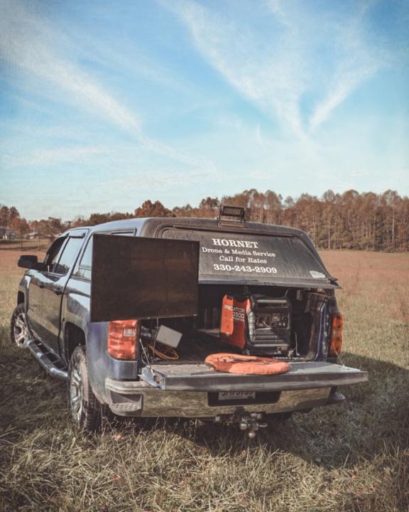 Hornet drone Media services