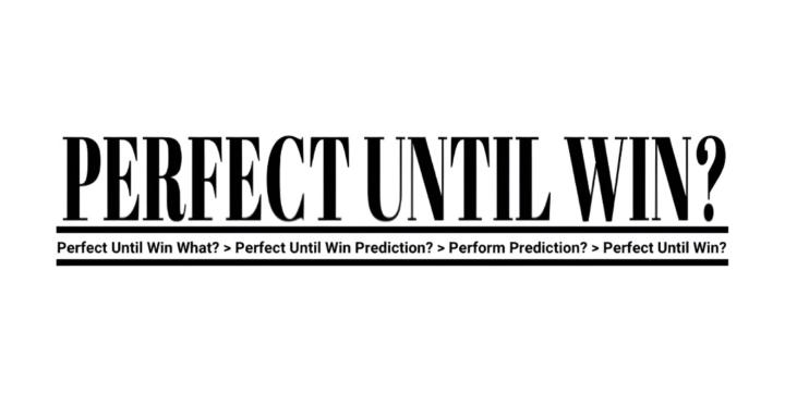 Play Perfect Until Win Game?🥳