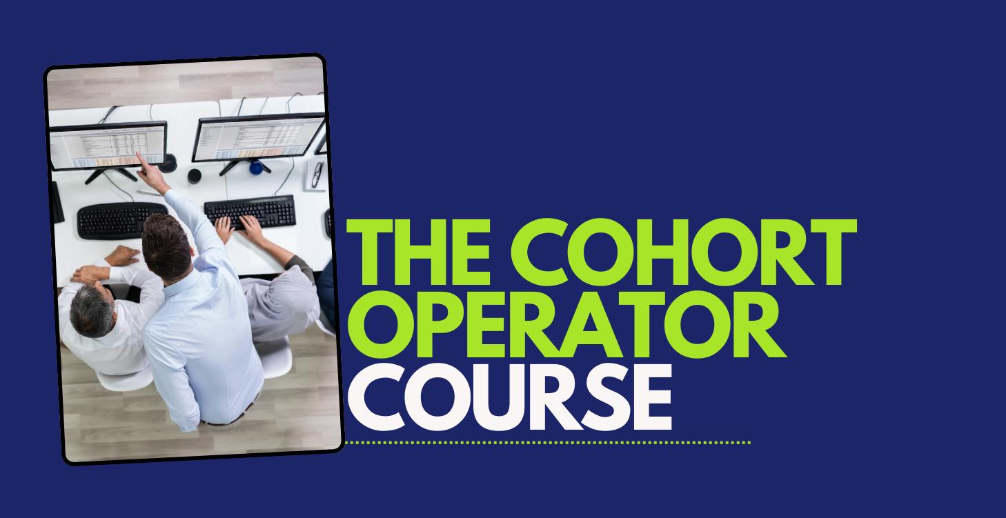 The Cohort Operator - Course