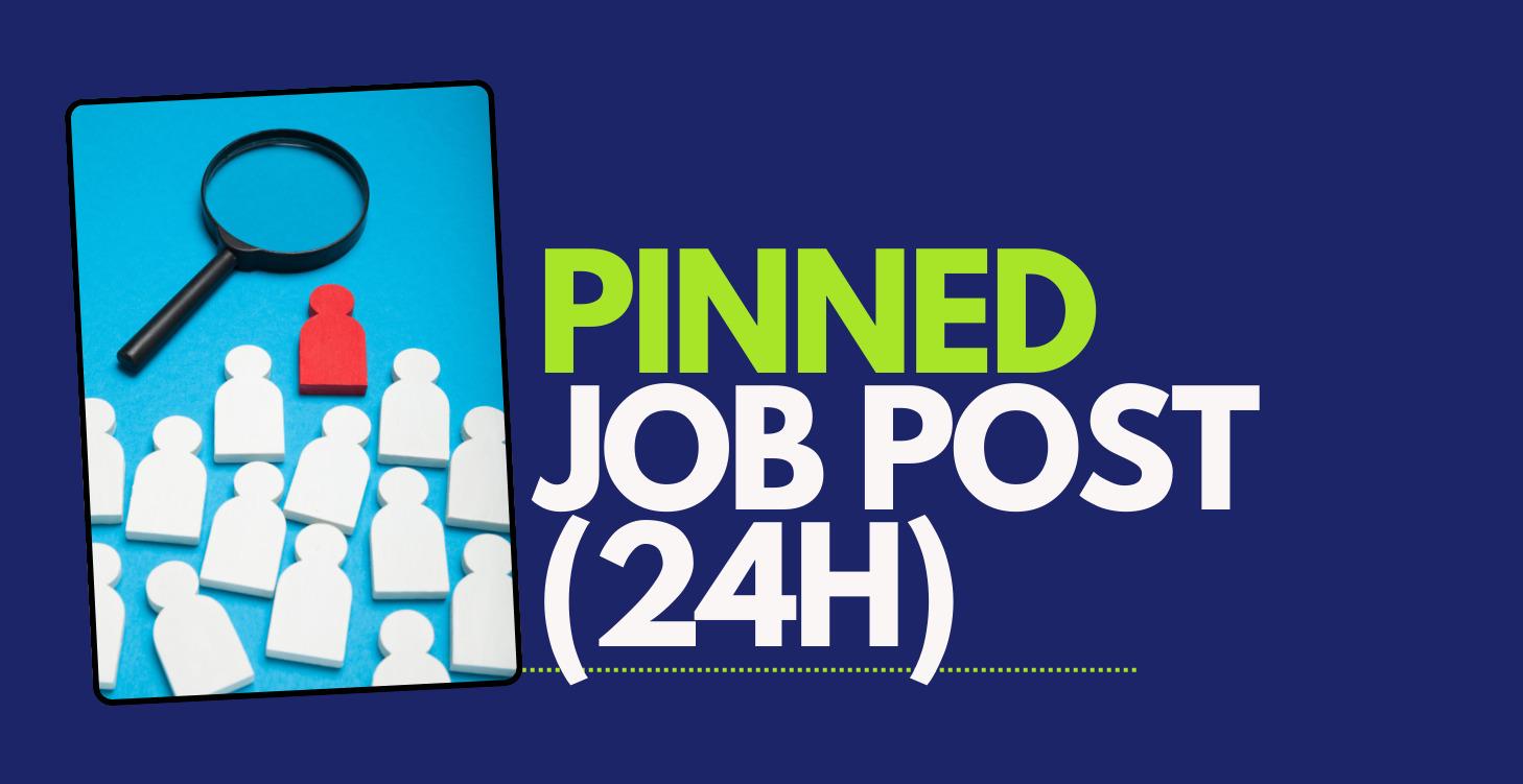 Sponsored Job Post (24-Hour Feature)