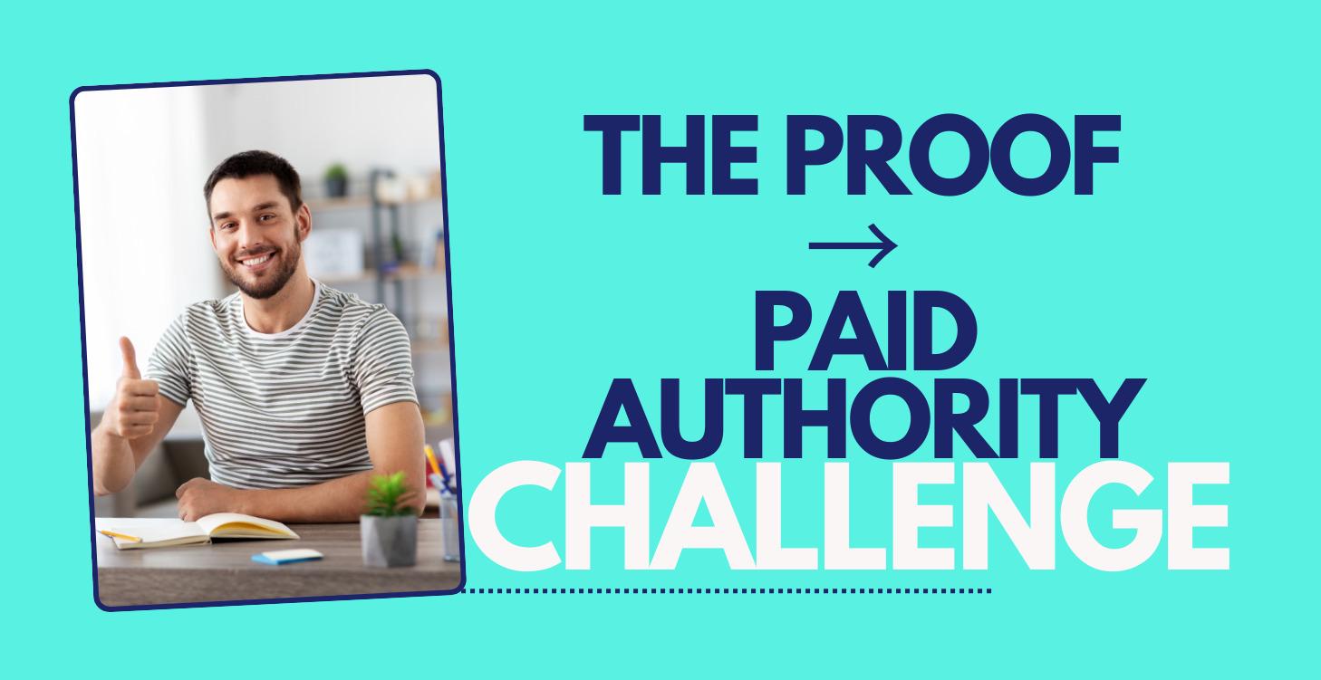 The Proof → Paid Authority Challenge