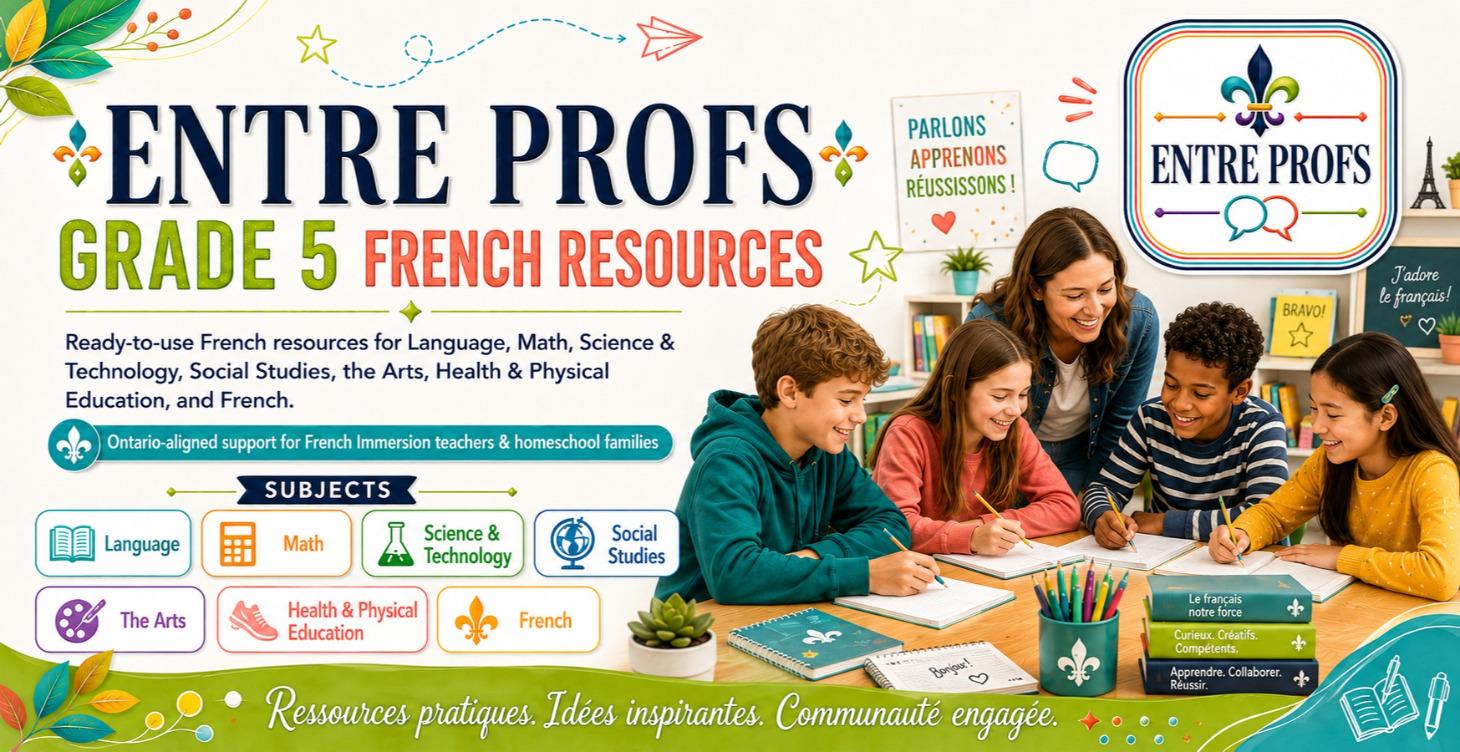 Grade 5 French Resources