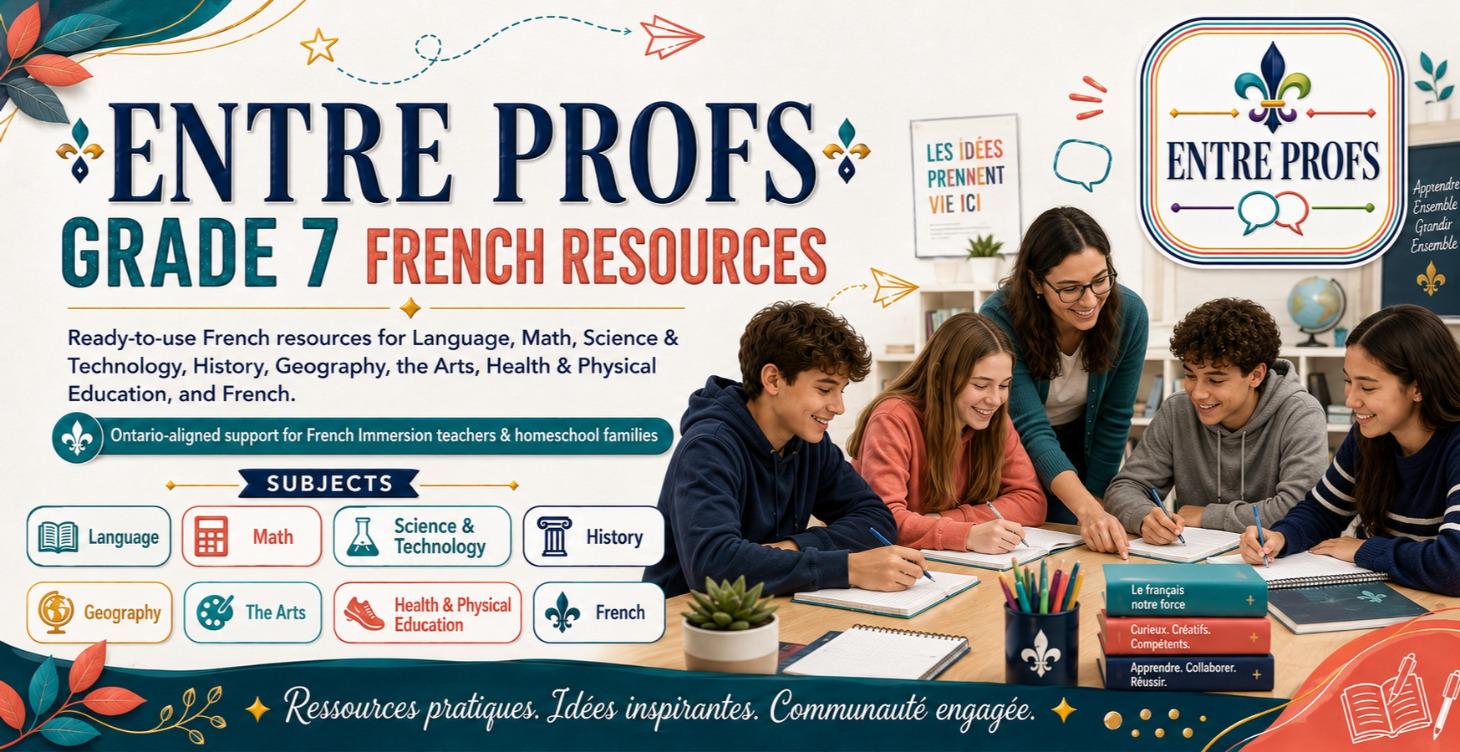 Grade 7 French Resources