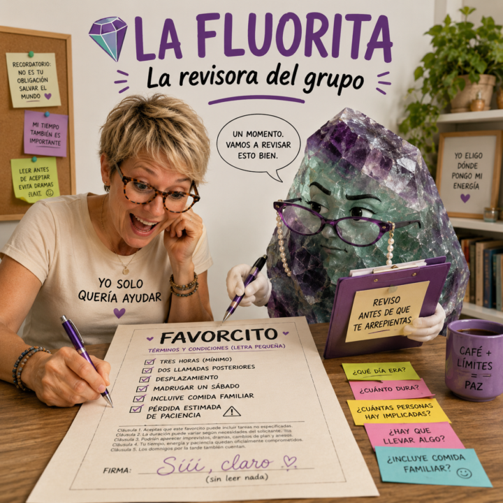La Fluorita - La revisora del grupo