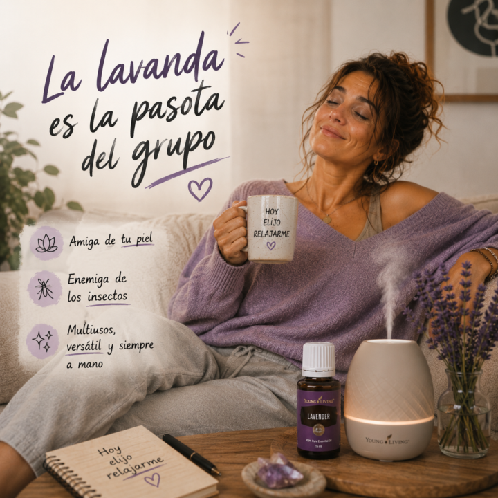 La lavanda es la pasota del grupo 😂