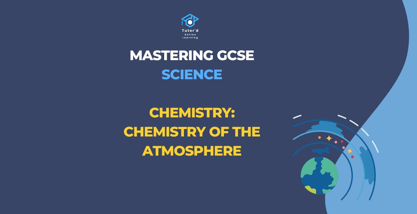 GCSE Chemistry - Chemistry of the atmosphere