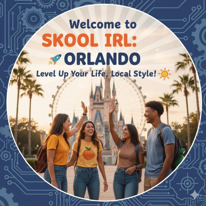 👋🥰 Welcome to Orlando Skool: Level Up Your Life, Local Style!🌴💚