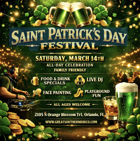 IRL Event March 14th, 11am-1:30pm - Deets - St Patrick's Theme🍀