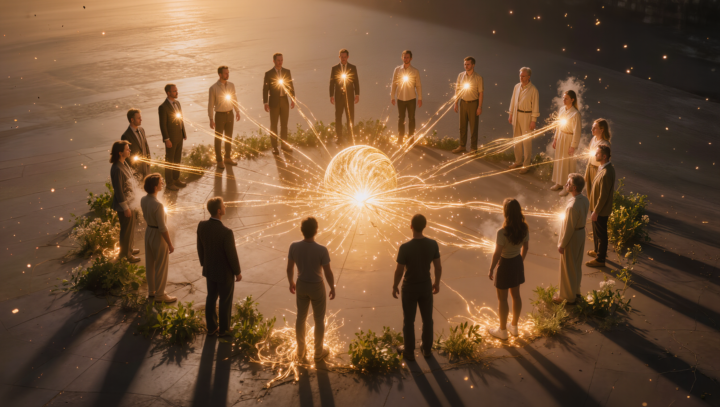Collective connection: World Spirit, Global Coherence, and the CORE 🌍🧠💛