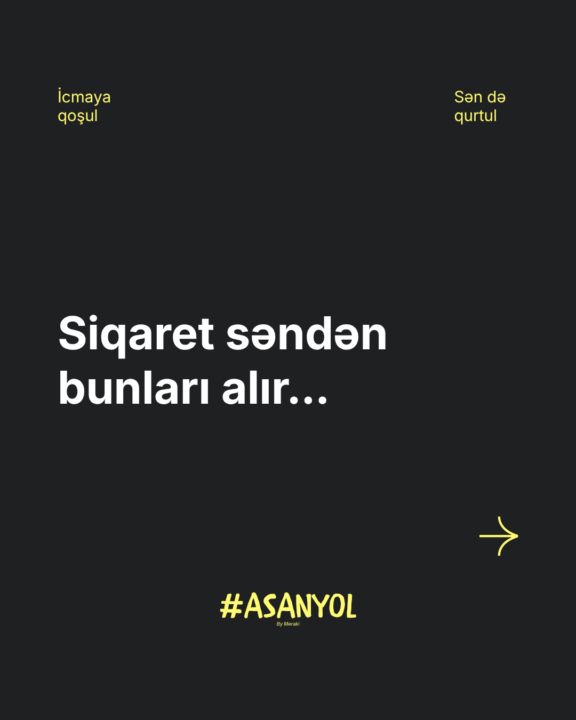 Siqaretin bizdə aldığı 5 şey