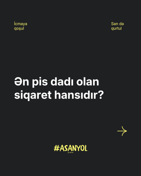 Ən pis dadı olan siqaret